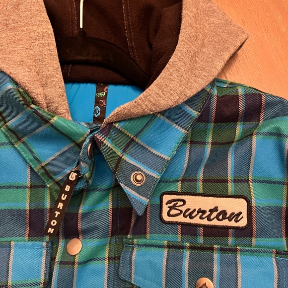 Burton Dryride Winter Jacket - Boys Youth Large. Ski/ Snowboarding zip Jacket - Picture 4 of 5